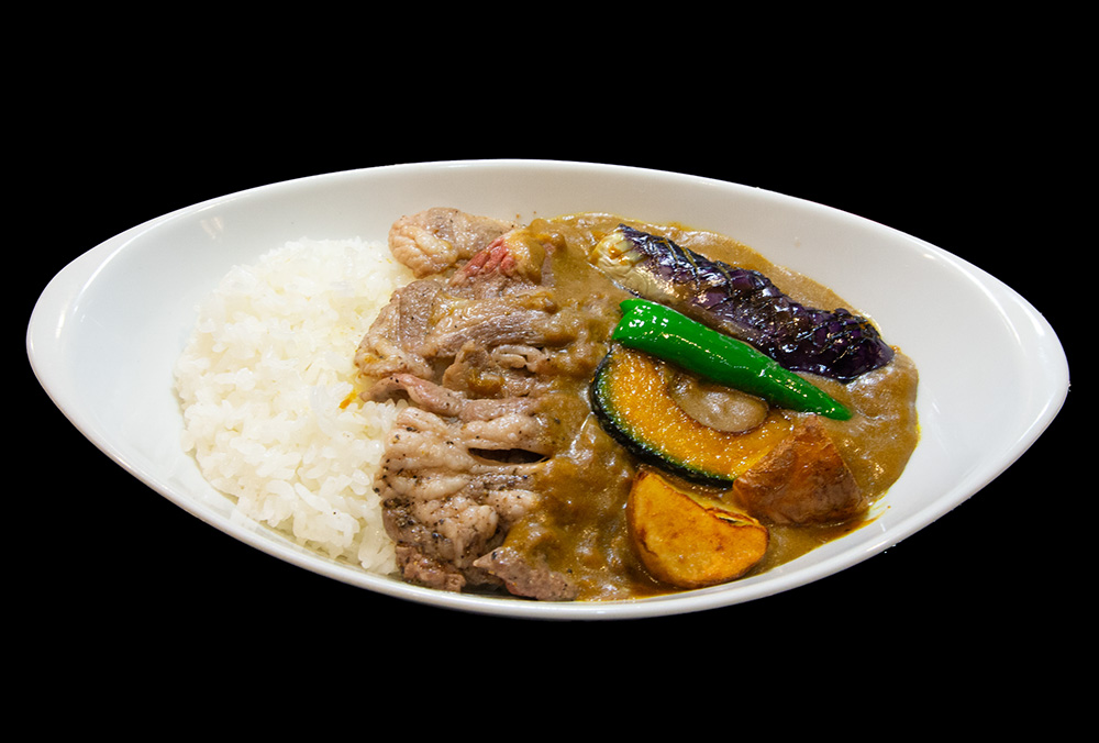 羊肉ステーキカレー