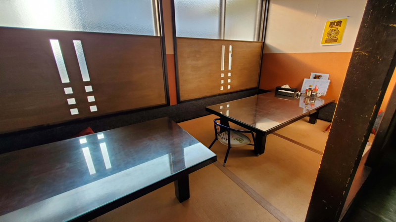 牡蠣街道 店内の様子 - お座敷席